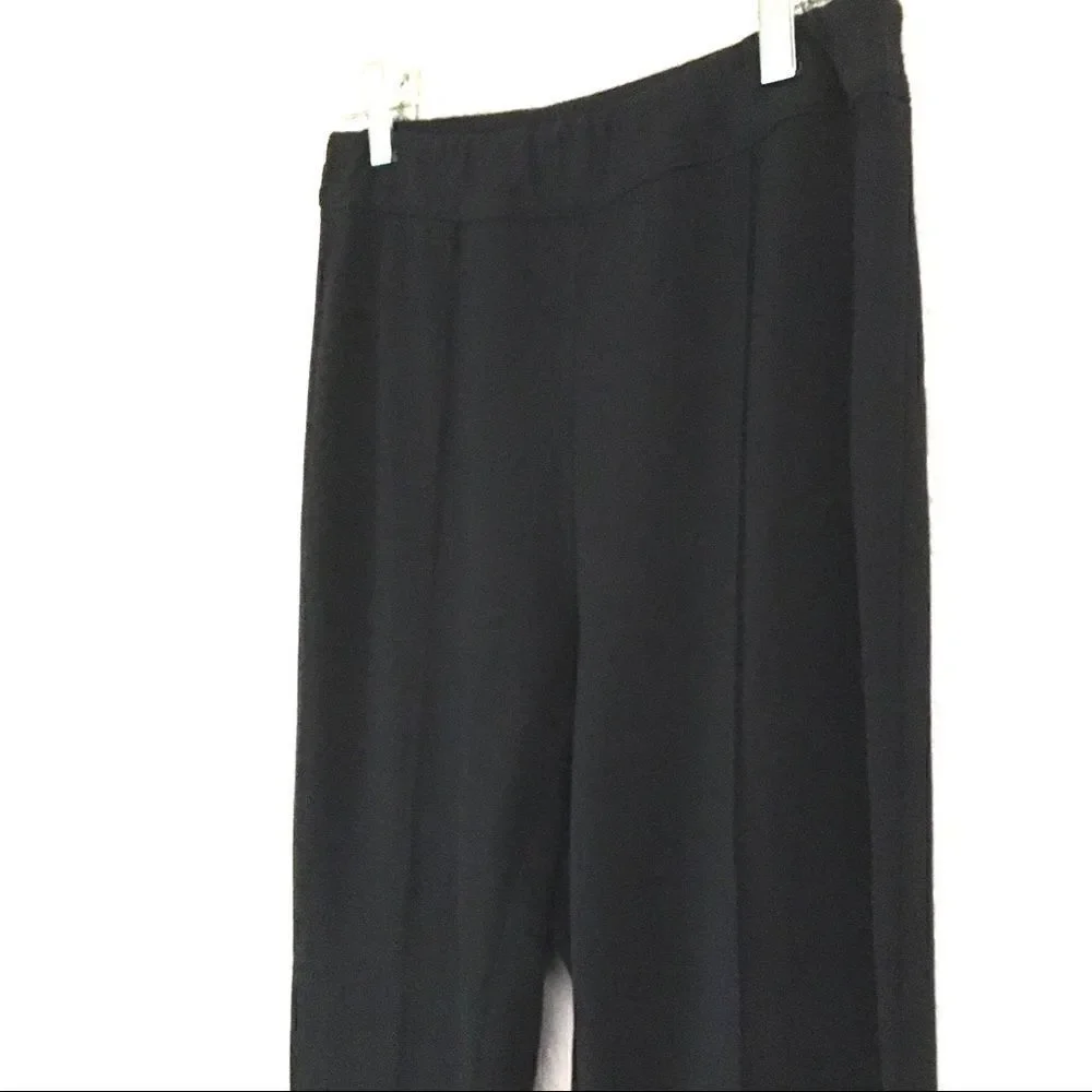 ‎Soft Surroundings black skinny pull on pants TS